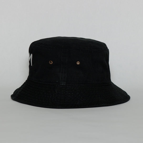 Eye AM Bucket Hat | Black / Silver